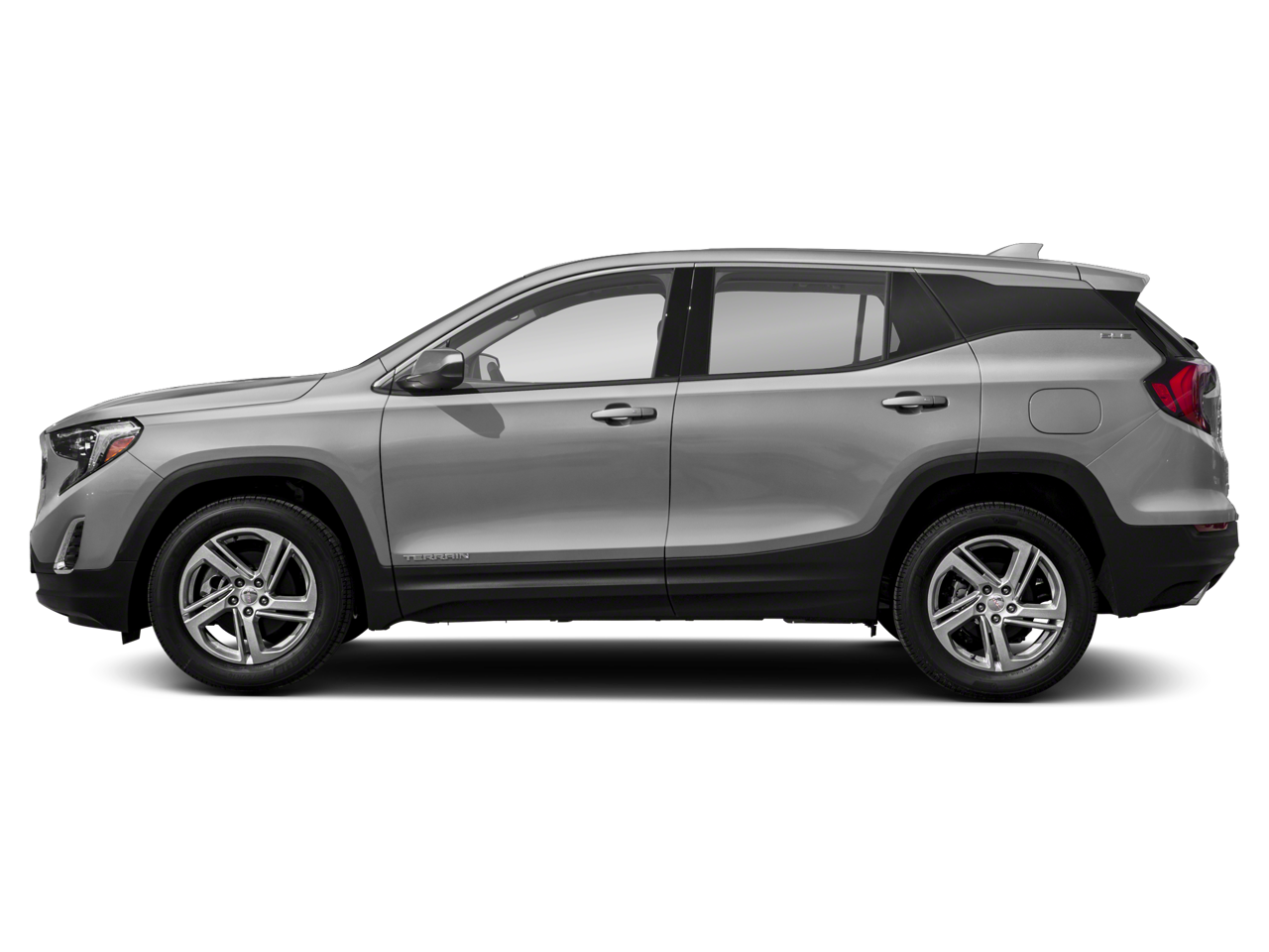2020 GMC Terrain — rear three-quarter view