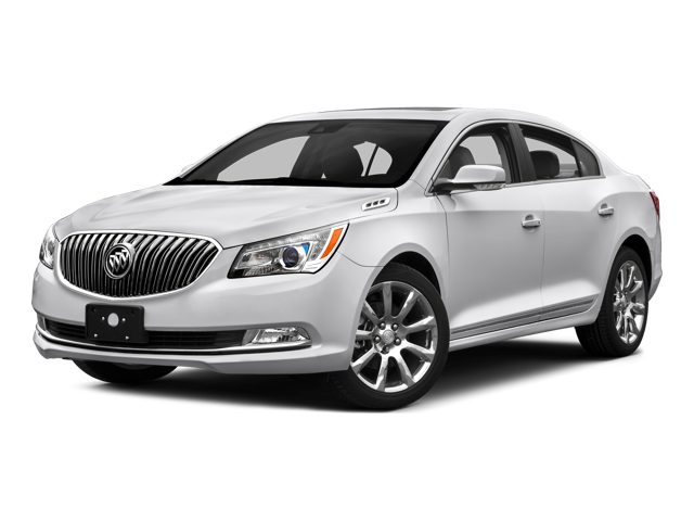 2016 Buick LaCrosse Leather in Summit White — front three-quarter view