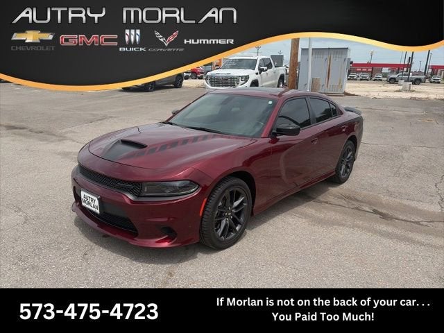 2022 Dodge Charger GT in Red — front three-quarter view