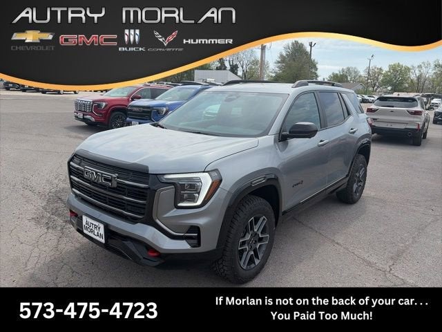 2026 GMC Terrain AT4 in Sterling Metallic — front three-quarter view