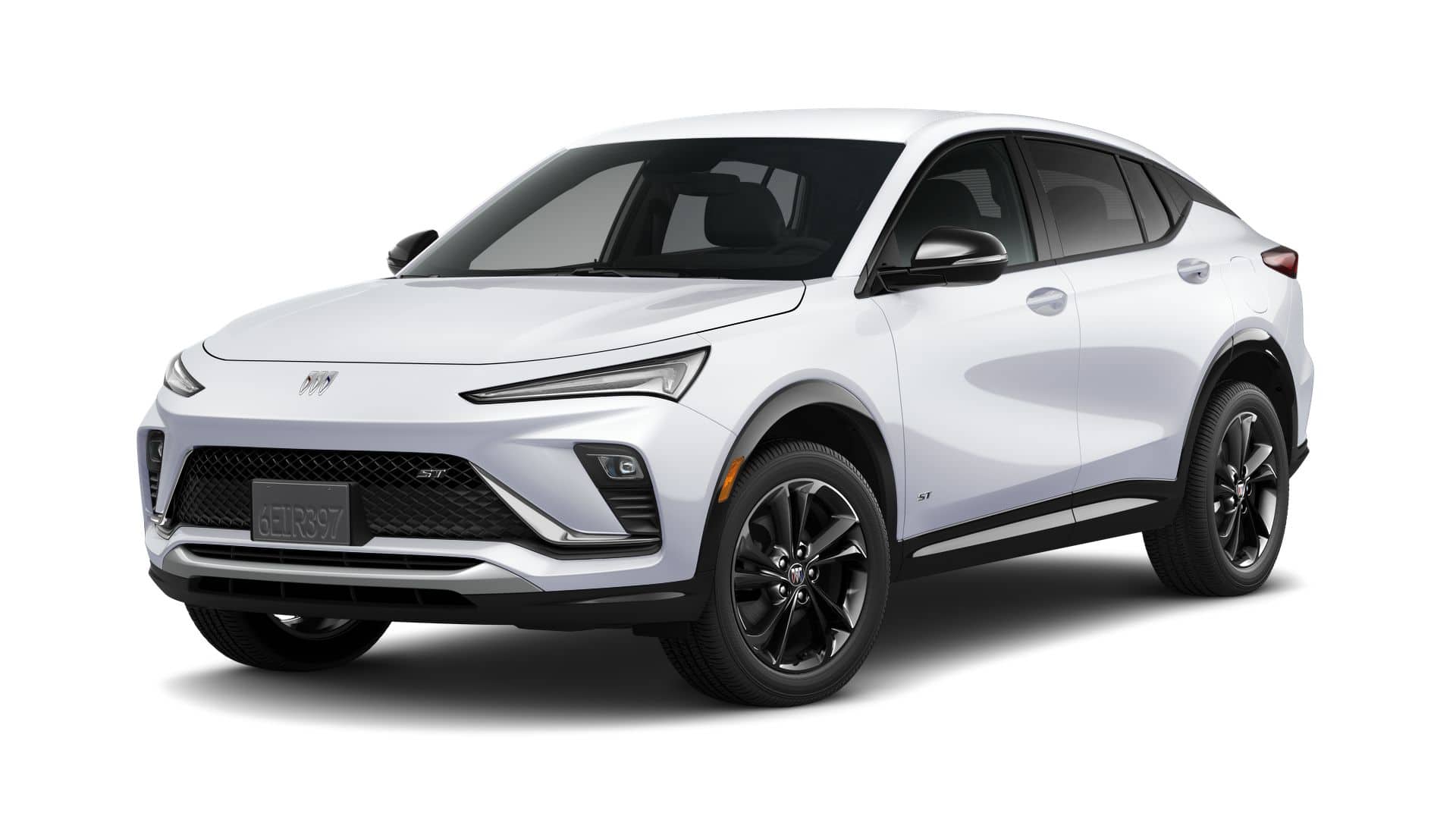 2026 Buick Envista Sport Touring in Summit White — front three-quarter view